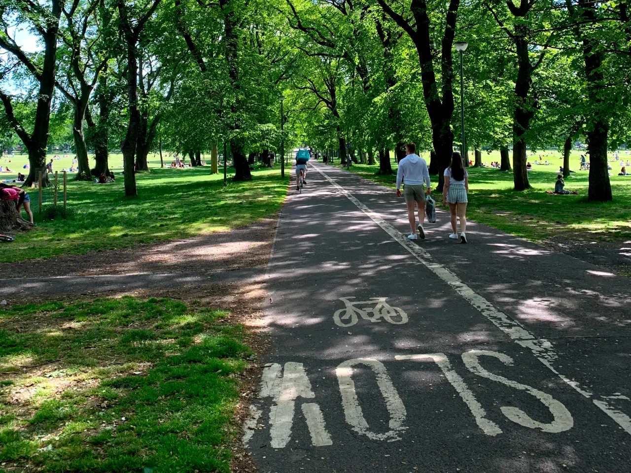 The Meadows in Edinburgh